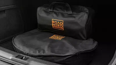 Road hero spare wheel and kit