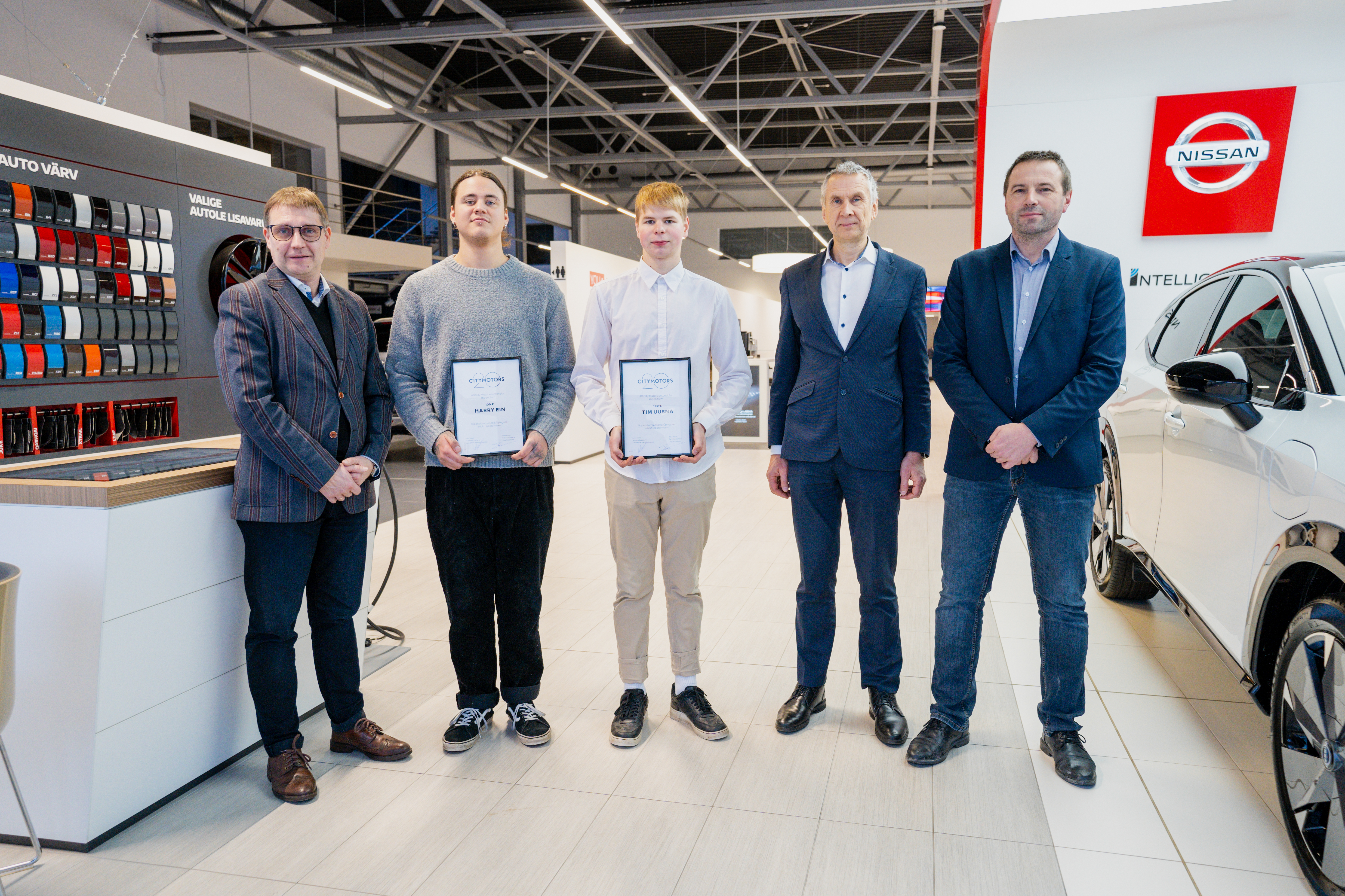 City Motors andis välja stipendiumid
